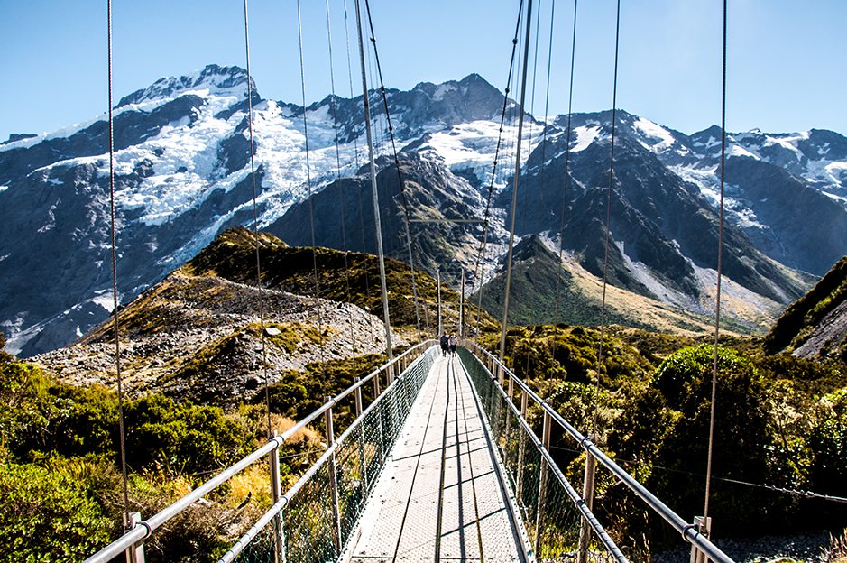 Nouvelle-Zélande - Mont Cook Bridge